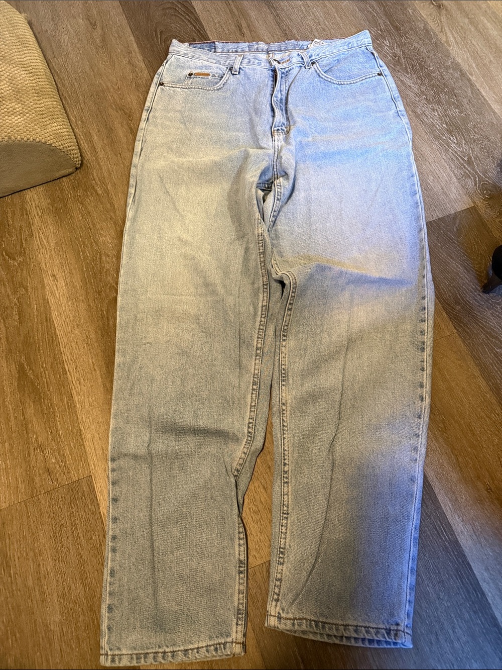 Eddie Bauer Light Blue Loose Fit Denim Jeans
